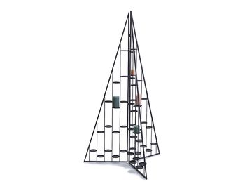 Metal foldable tree Ø100x166cm + plates