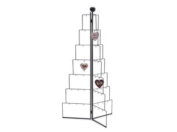 Metal foldable display tree Ø50x92cm