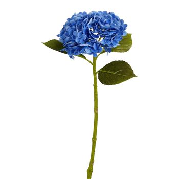 Hortensia blauw Real Touch - l49cm