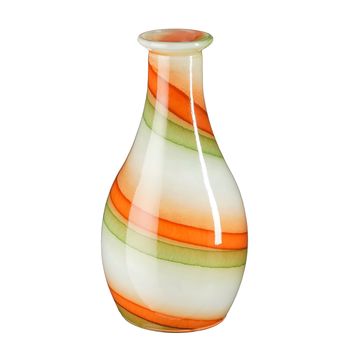 Lomar vaas recycled glas creme - h40xd21cm