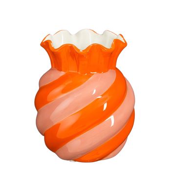 Cleo Vase lila - h17.5xd14.5cm