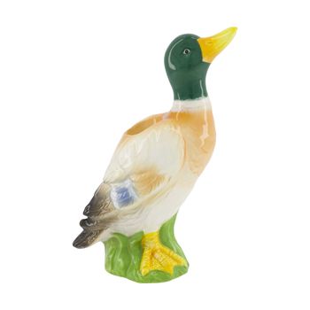 Dinner candle duck ceramic 12.7x7.9x19.4cm Multi