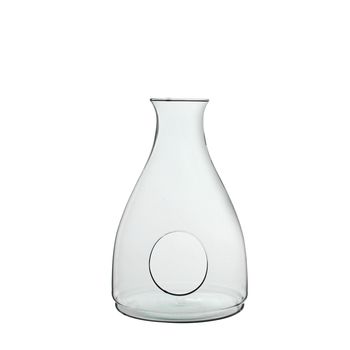 Fedde Glas rond transparant in giftbox - h36xd23,5cm