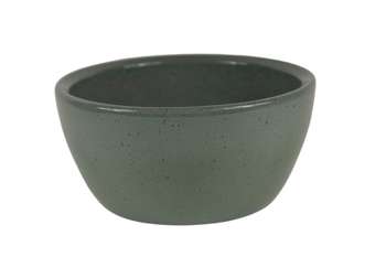 Schaal Boule graniet groen glans 19cm