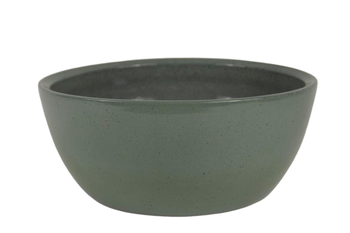 Schaal Boule graniet groen glans 27cm