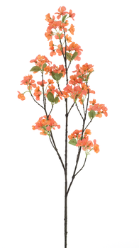 Apfelblütenspray Tagaki orange rot 116cm