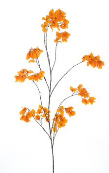 Bougainvillea branch Ibiza orange 175cm