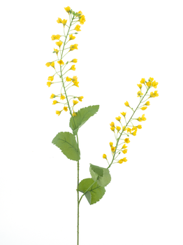 Mini flower branch yellow 108cm