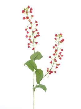 Mini flower branch red 108cm