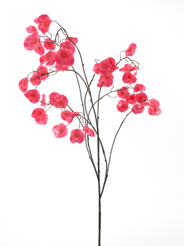 Sweet pea branch hot pink 138cm