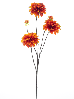 Dahlia spray Capitol orange 89cm