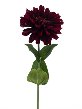 Zinnia spray red 58cm