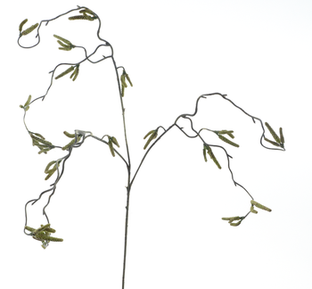 Corylus flower spray green 68cm