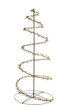 BOOM SWIRL CLUSTER 684LED IP44 TRAFO MET TIMER EN DIMMER HOOGTE 1.6 M WARM WIT/CLASSIC WARM