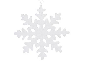 pb. 1 icicle/hanging white 40 cm