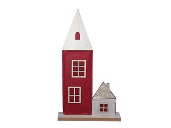 pb. 1 Filzkirche/stehend rot 26x47,5 cm