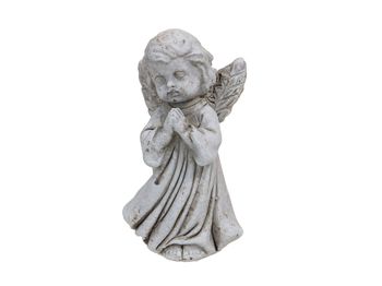 pc. 1 cement angel antique 5x4x9 cm L