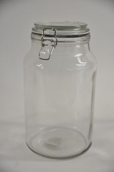 Round Jar glass Cottage 4L (h)28x(d)16cm
