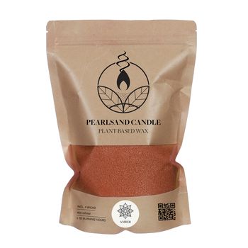 Burning Sand scented 400gram kraft bag amber