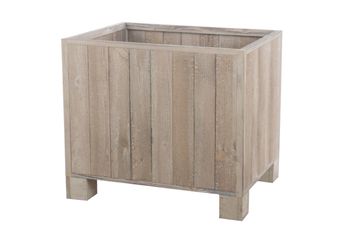 Display crate wood 60x80x70cm Natural-wash