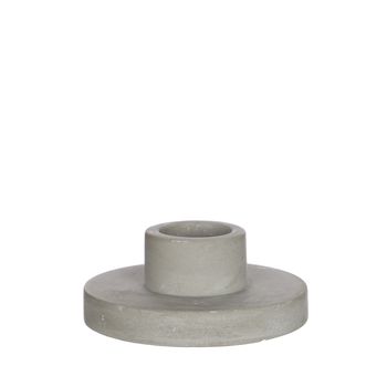 h.3 Ø7 cm gray candle holder