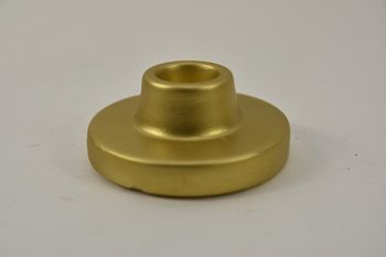 h.3 Ø7 cm gold candle holder