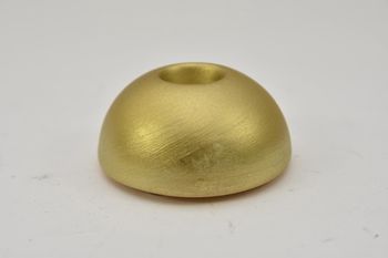 H.3 Ø7 cm Goldglühbirne Kerzenhalter