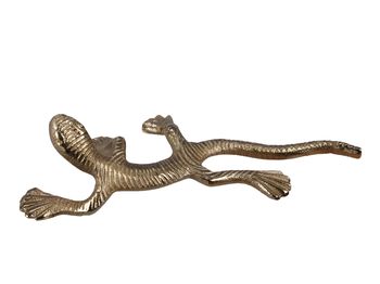 pc. 1 alu gecko gold 6x18cm