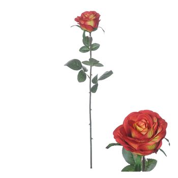 Flowerstem Rose D9 H75cm Red