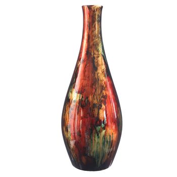 Dazzle Vase Ø13 x H.35 rubinrot
