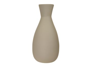 spun bamboo vase matt green Ø 18 x h 39 cm