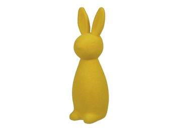 pc. 1 flock rabbit/standing yellow 31 cm