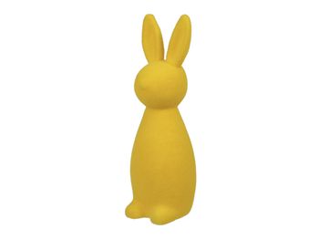 pc. 1 flock rabbit/standing yellow 46 cm