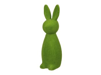 pc. 1 flock rabbit/standing green 46 cm