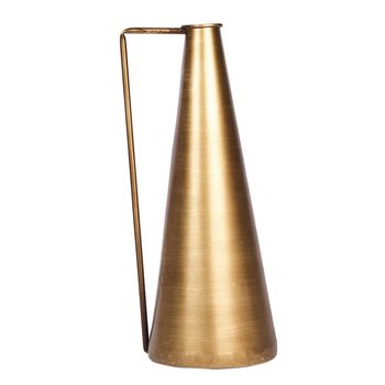 Vase Tromso Metal D16 H36cm Gold
