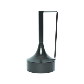 Vase Tromso Metal D15 H30cm Black