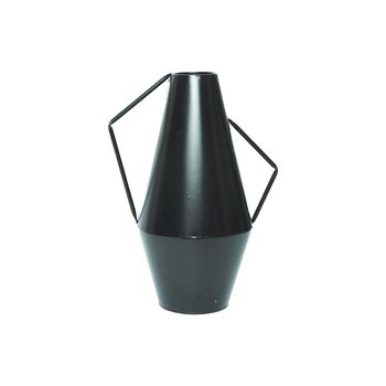 Vase Cadiz Metal 20x16x26cm Black