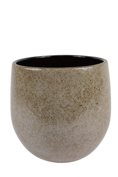 POT D23X21H GREY-BROWN