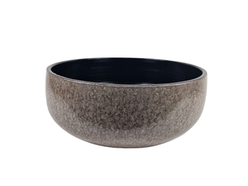 SCHALE 39X20H GRAU-BRAUN