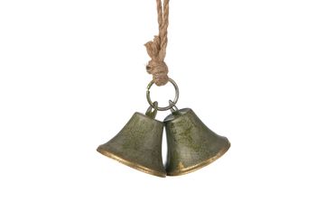 Hanger bells metal 5.5x5.5x4cm Bronze