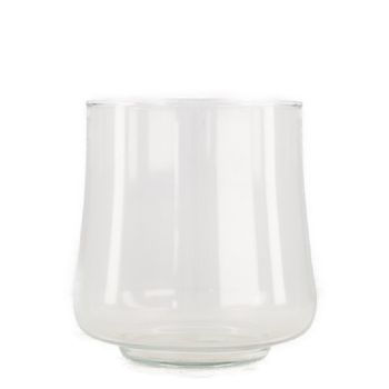 Vase Glas Ø15.2x16cm Transparent