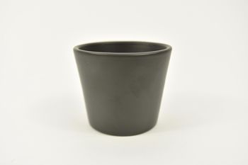 Konische pot antraciet mat 7 cm serie 440