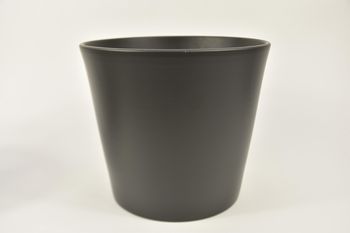 Konische pot antraciet mat 23 cm serie 440