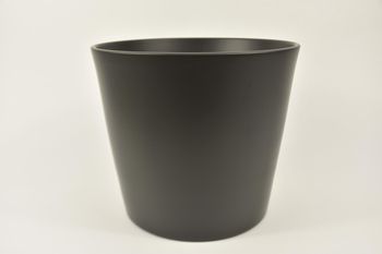 Konische pot antraciet mat 26 cm serie 440