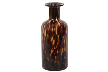 Vase Glas Ø12.2x30cm Braun