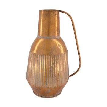 Vase metal 30.4x30.5x39cm Copper-wash