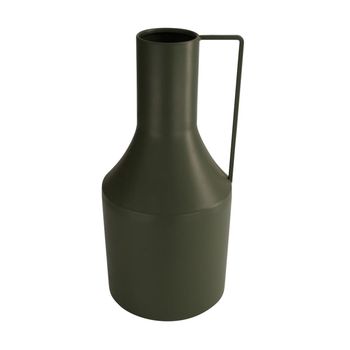 Flasche Eisen Ø15x33.5cm Grün