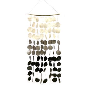 Mobile capiz curtain nature 58cm 120cm Multi