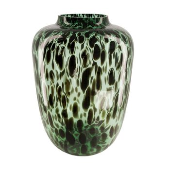 Vase glass Ø34x50cm Green