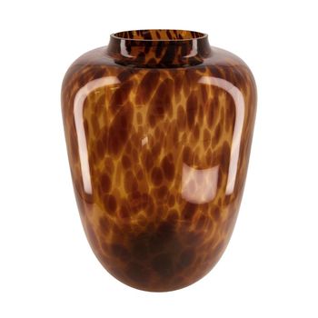 Vase glass Ø34x50cm Brown